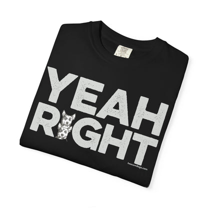 YEAH RIGHT, Garment Dyed T-Shirt