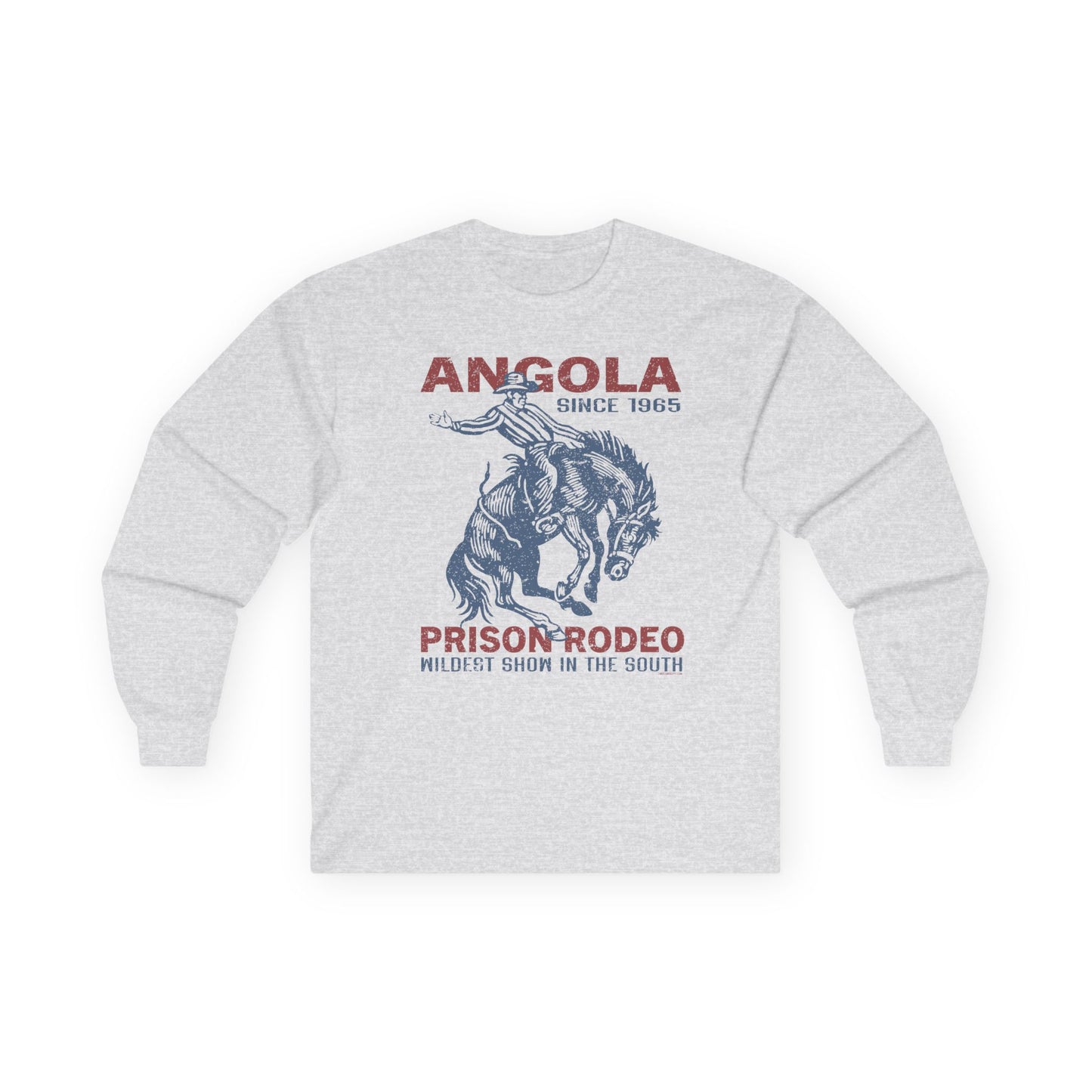 Angola Prison Rodeo Long Sleeve TShirt – The Wildest Show in the South