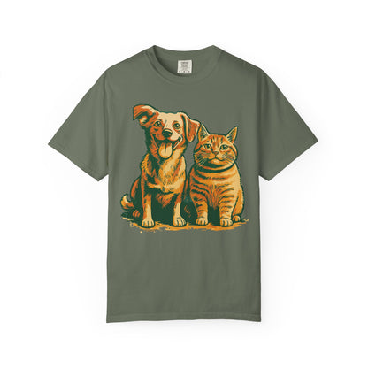Odie and His Fat Cat Super-Soft Ranch Buddies TShirt