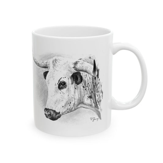 Longhorn 1 Ceramic Mug 11oz