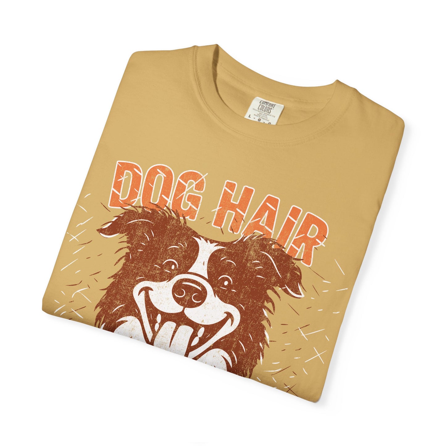 Dog Hair, Don't Care T-Shirt with Border Collie