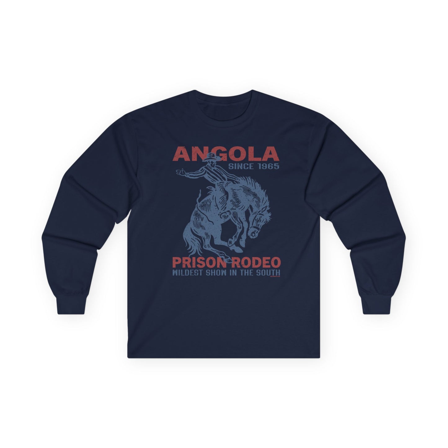 Angola Prison Rodeo Long Sleeve TShirt – The Wildest Show in the South