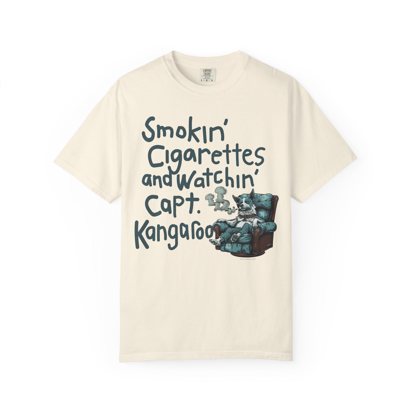 Retro T-Shirt 'Smokin' Cigarettes and Watchin' Captain Kangaroo'