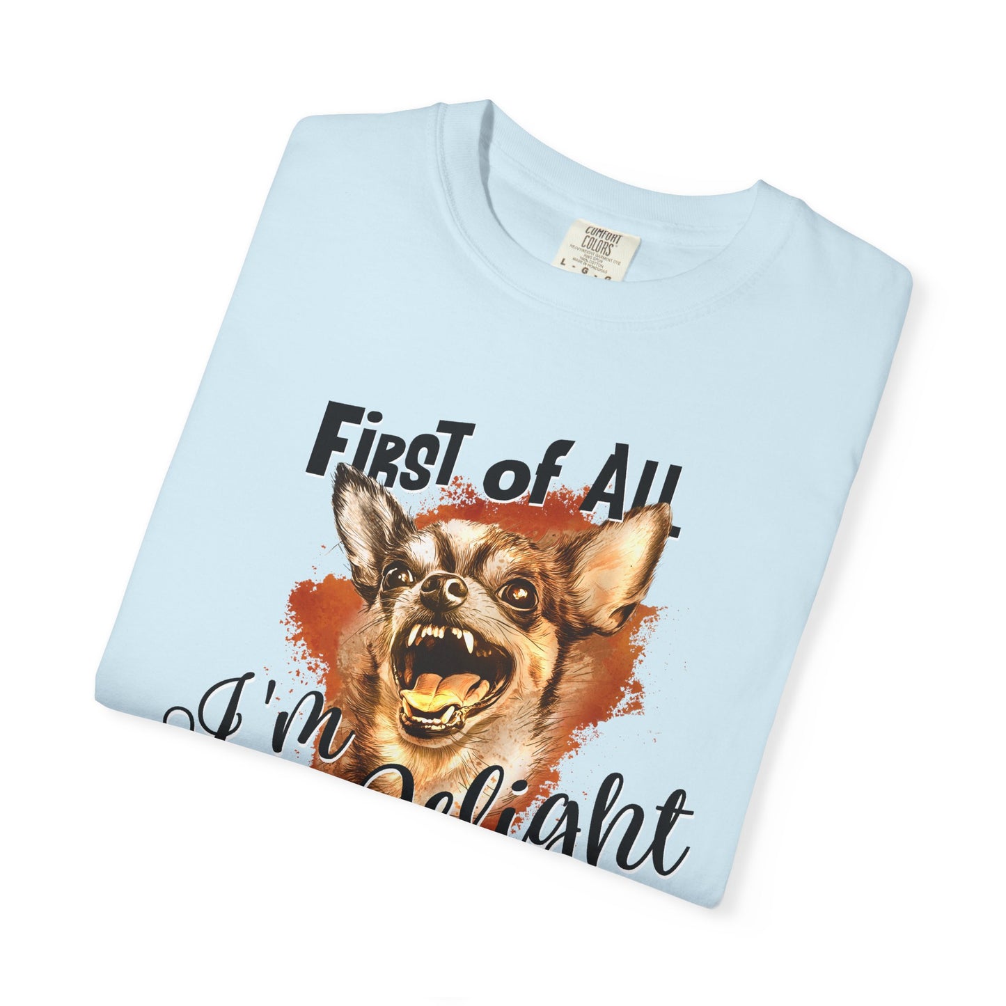 Chihuahua T-shirt - Unisex Garment-Dyed