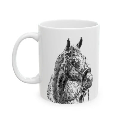 Leopard Appaloosa "King George" Ceramic Mug 11oz