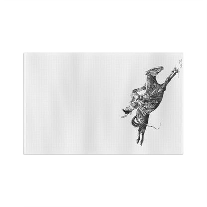 Bareback Rider Microfiber Hand Towel