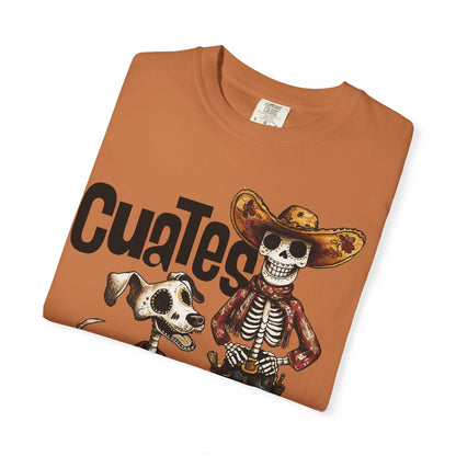 Cowboy and Cowdog Dia de los Muertos T-shirt