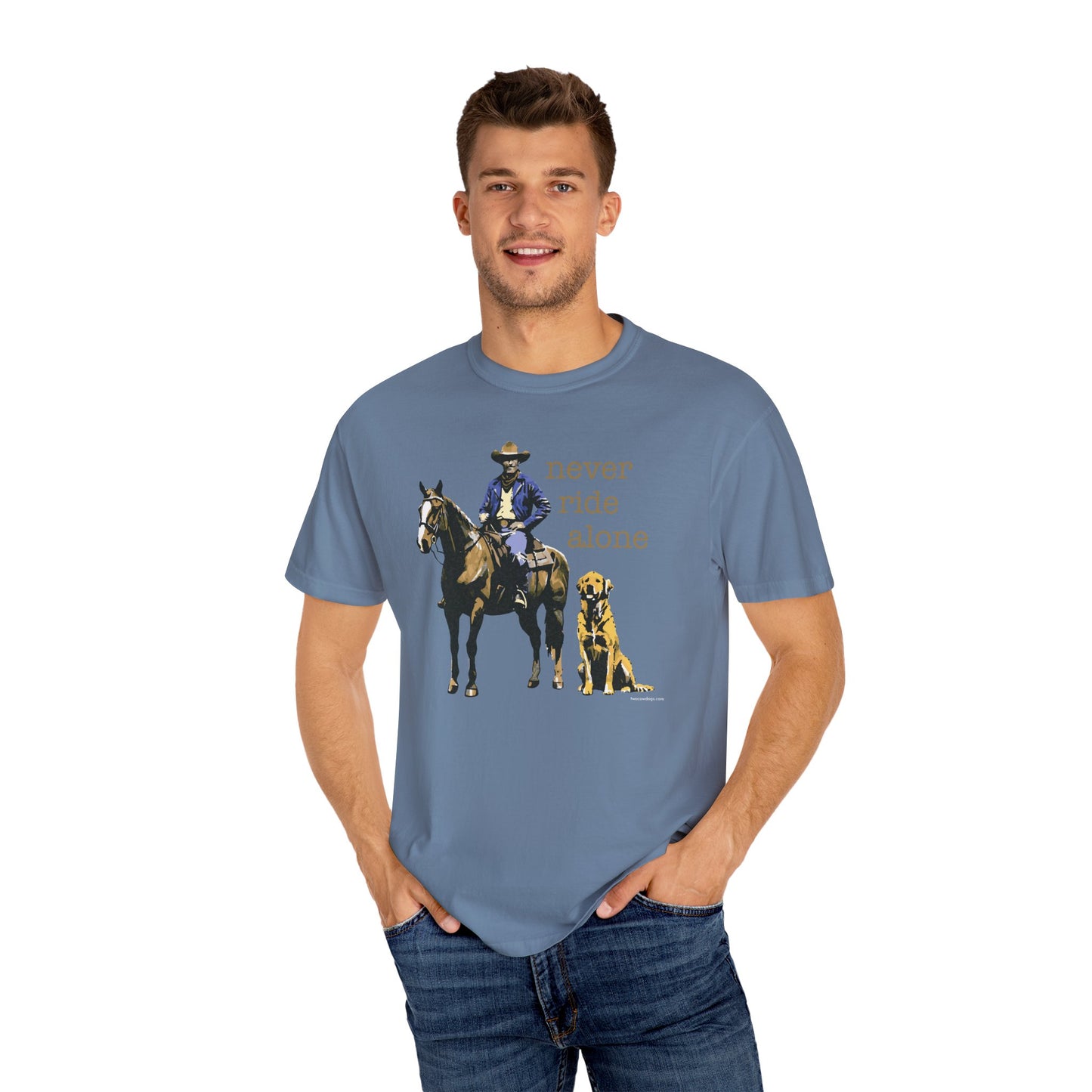 Never Ride Alone Tee Shirt