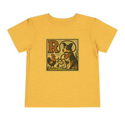 Western Block "R" Toddler Heavy Cotton™ Tee