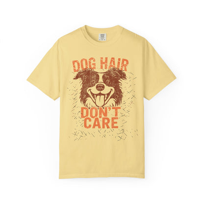 Dog Hair, Don't Care T-Shirt with Border Collie