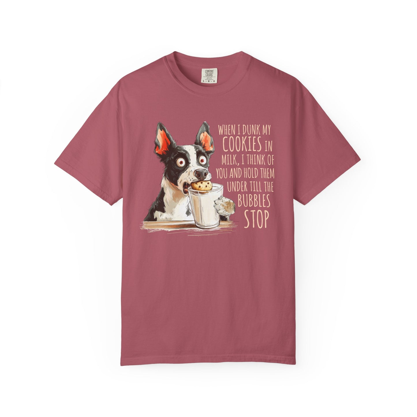 Cowdog Dipping Cookies T-Shirt - Unisex
