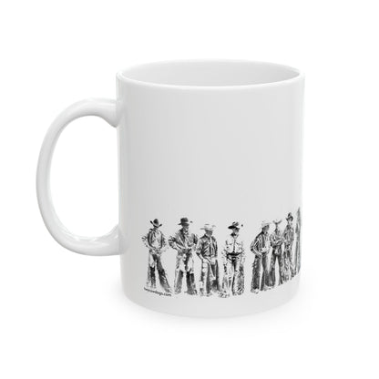 Cowboy Spotlight Ceramic Mug 11oz