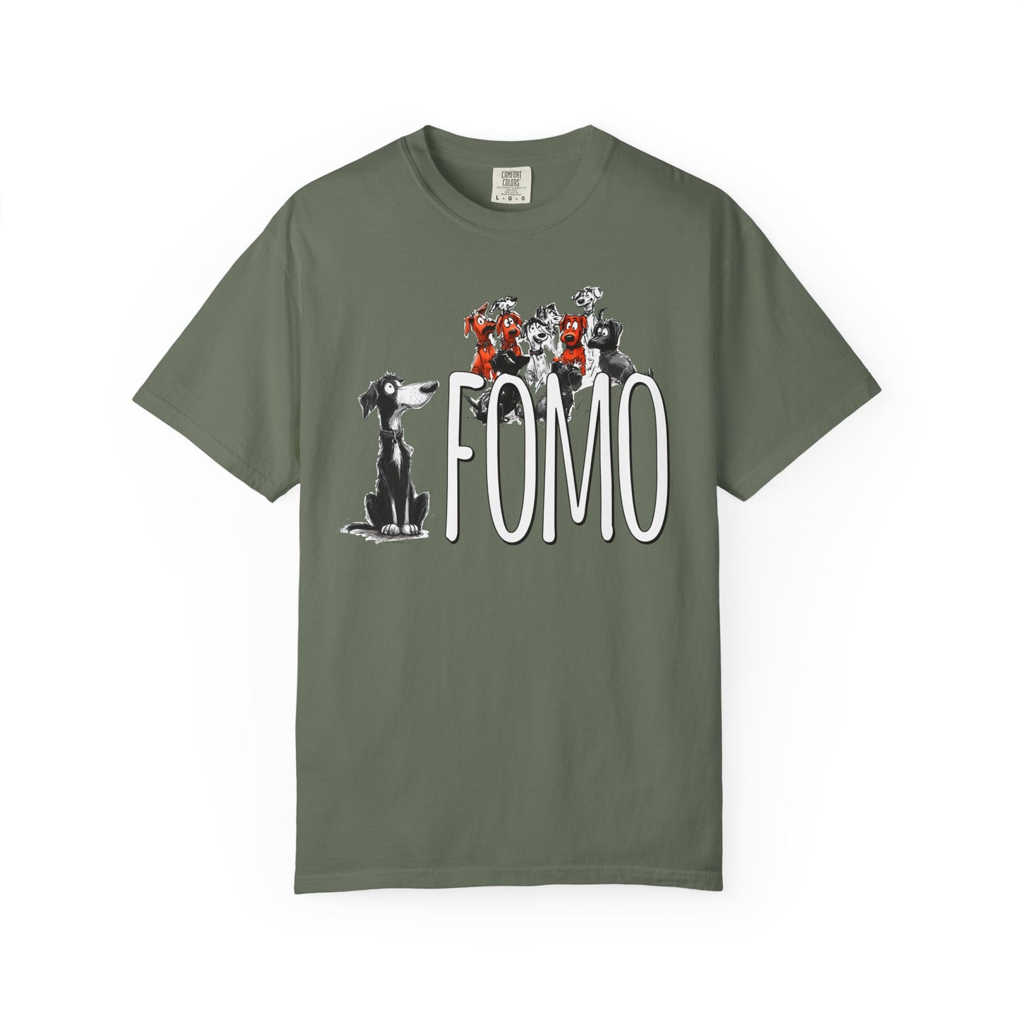 FOMO Funny Cowdog T-Shirt