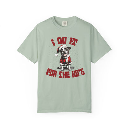 Holiday Cheer Unisex Garment-Dyed T-shirt, Christmas Gift Tee, Funny Xmas Shirt