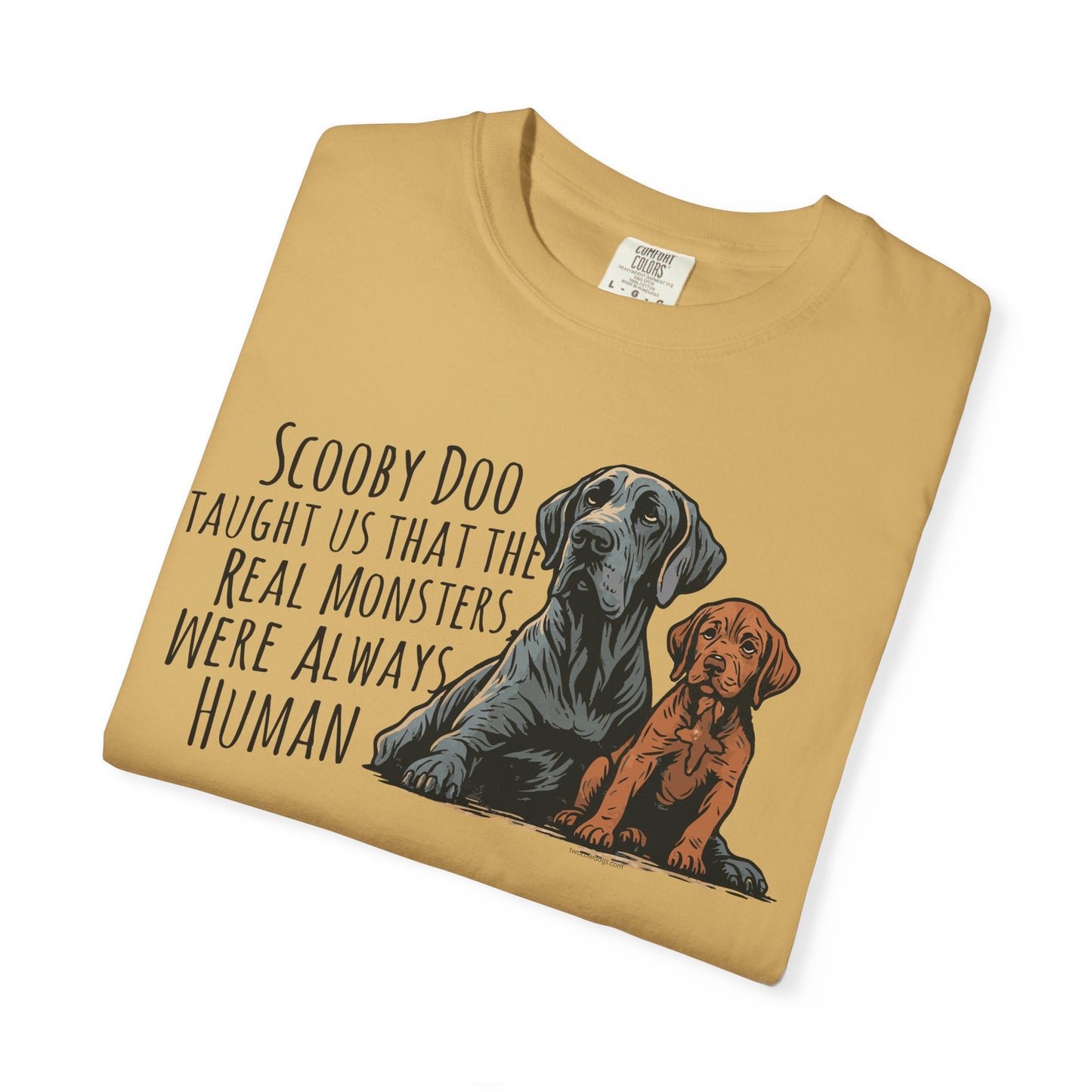 Scooby & Scrappy – Real Monsters Tee