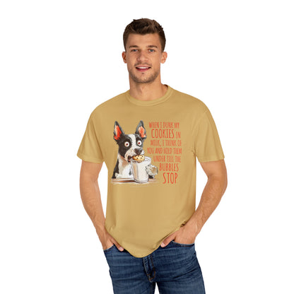 Cowdog Dipping Cookies T-Shirt - Unisex