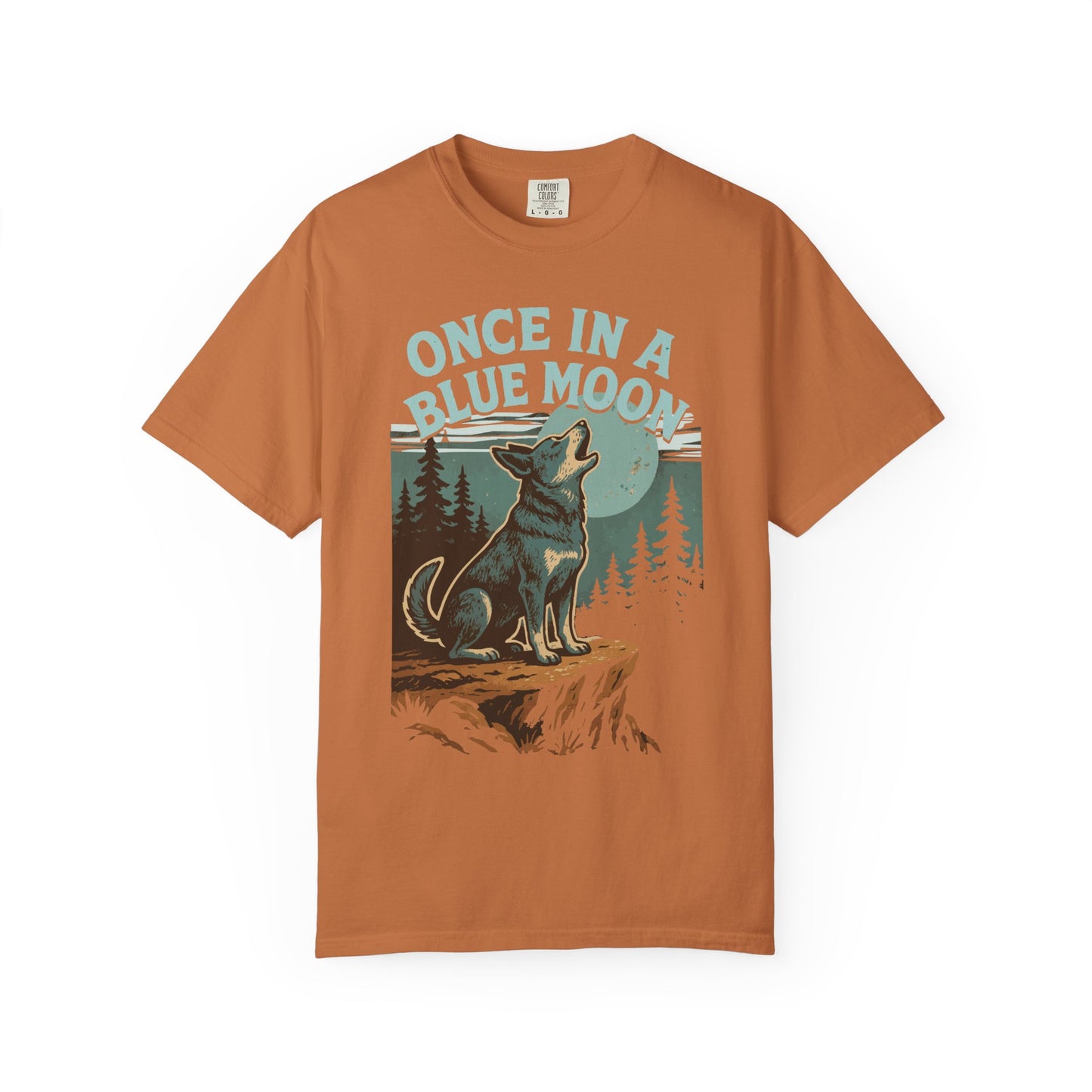 Blue Moon Unisex T-shirt with Blue Heeler Design