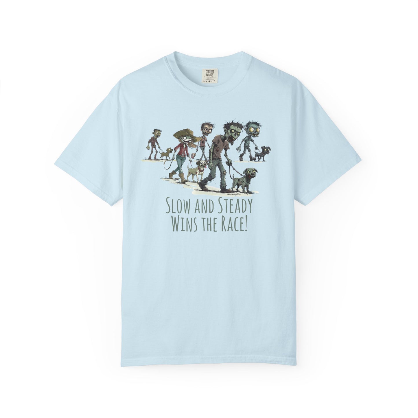 Slow and Steady Wins the Race – Zombie Cowdog Crew TShirt