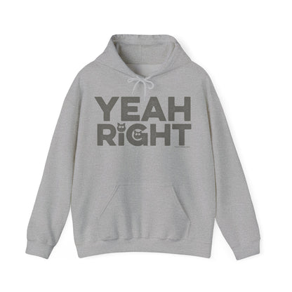 YEAH RIGHT, Heavy-Blend Hooded Sweatshirt