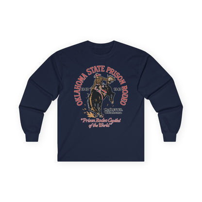 Oklahoma State Prison Rodeo Long Sleeve TShirt – Prison Rodeo Capital of the World