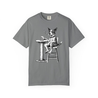 Dog Drinking Beer T-Shirt for Dog Lovers