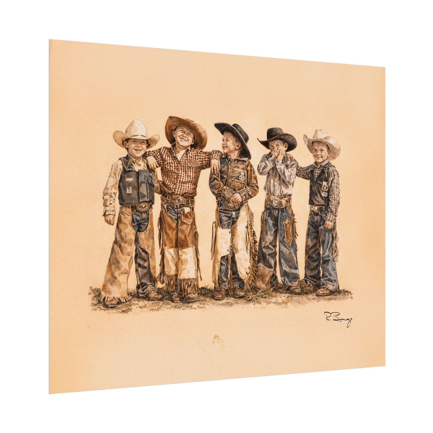 Mutton Busters Print