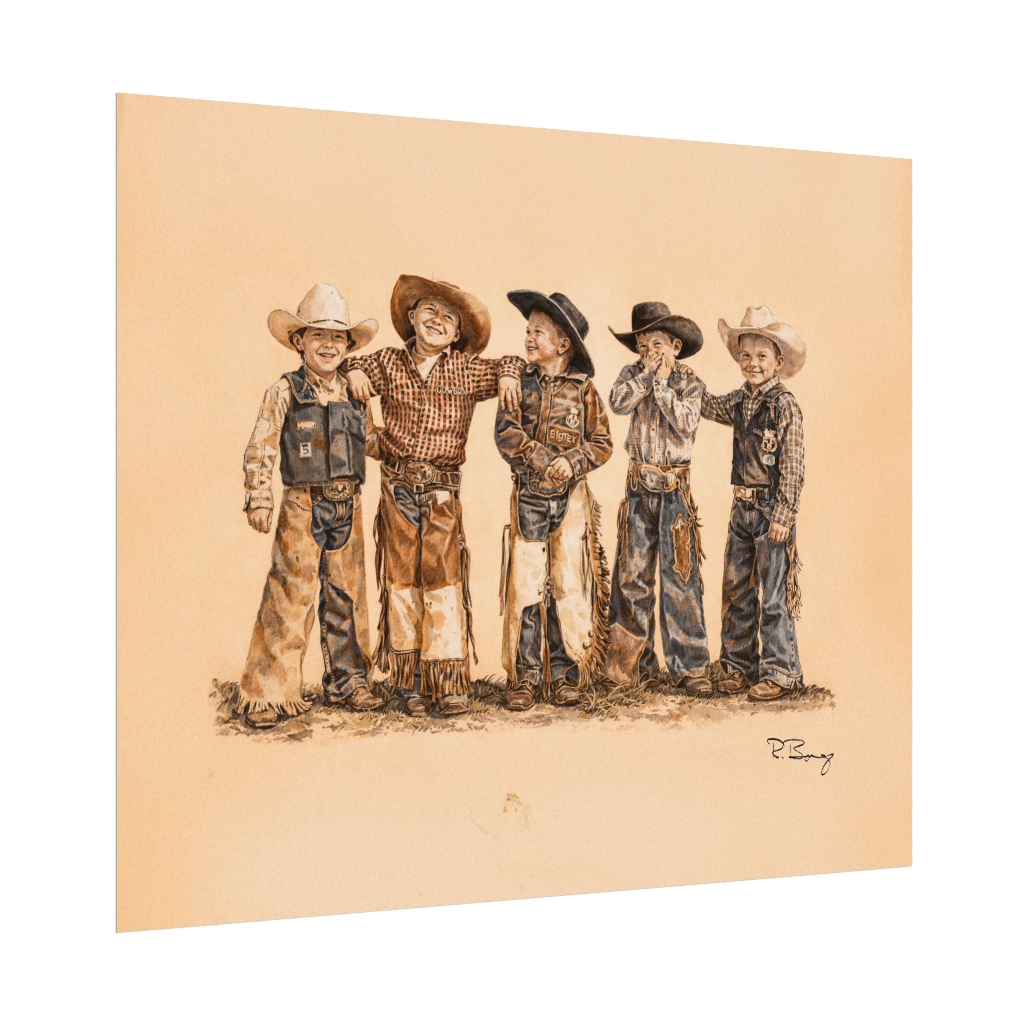 Mutton Busters Print