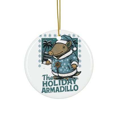 The Holiday Armadillo Ornament