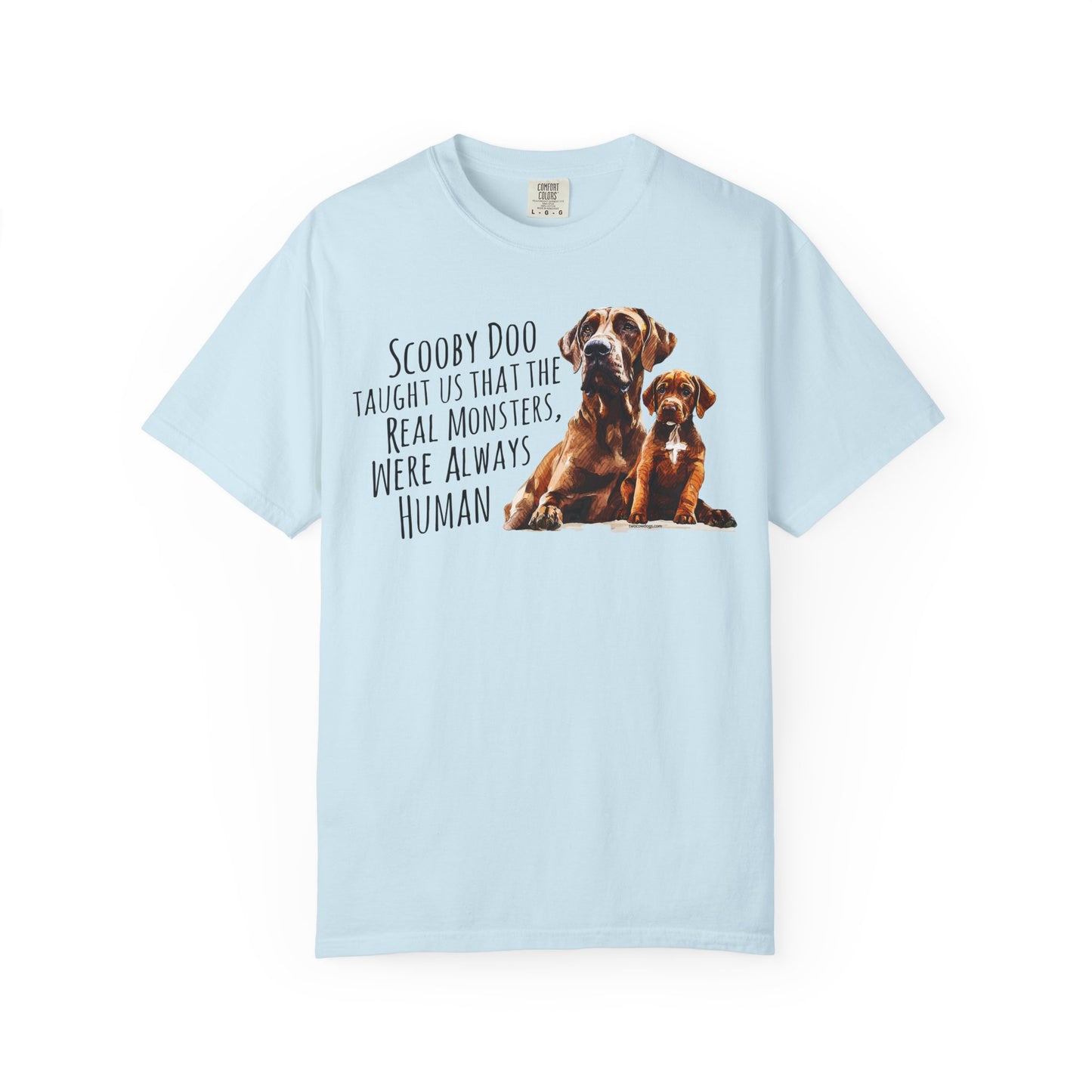 Scooby Scrappy Unisex Garment-Dyed T-shirt