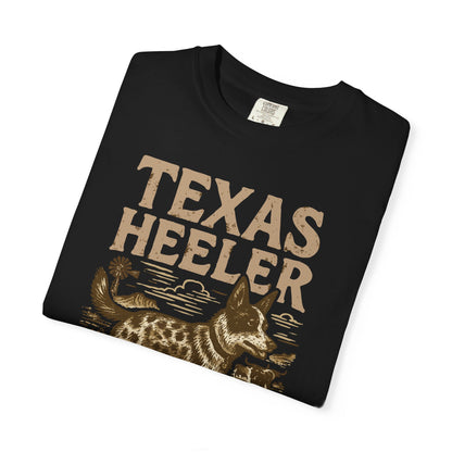 Texas Heeler Ranch Dog T-Shirt — Grit, Lightning & Loyalty