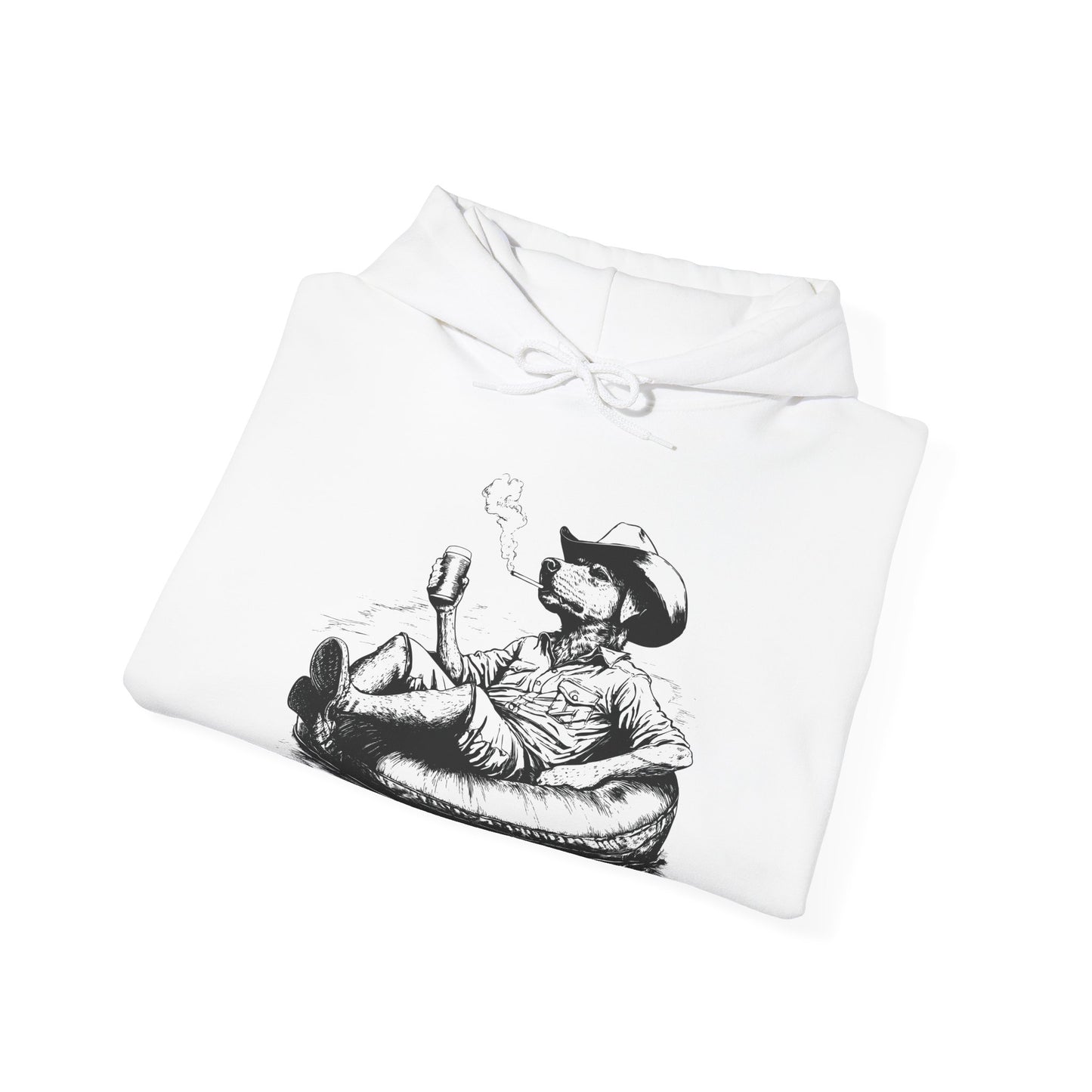 Lazy River Cowdog Hoodie