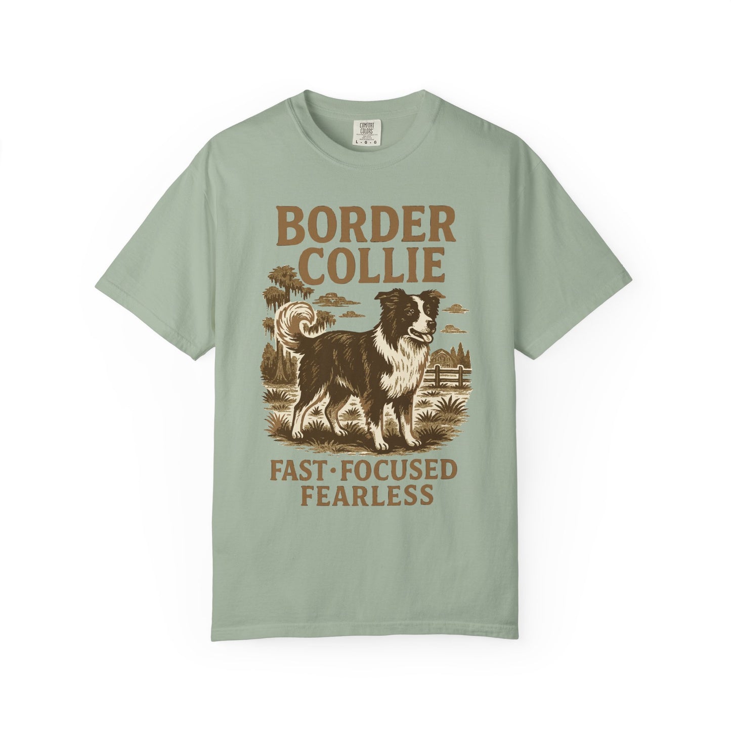 Border Collie T-Shirt - Western Style Ranch Dog Apparel