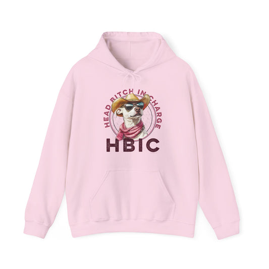 Hooded Sweatshirt HBIC Head Bitch in Charge Design