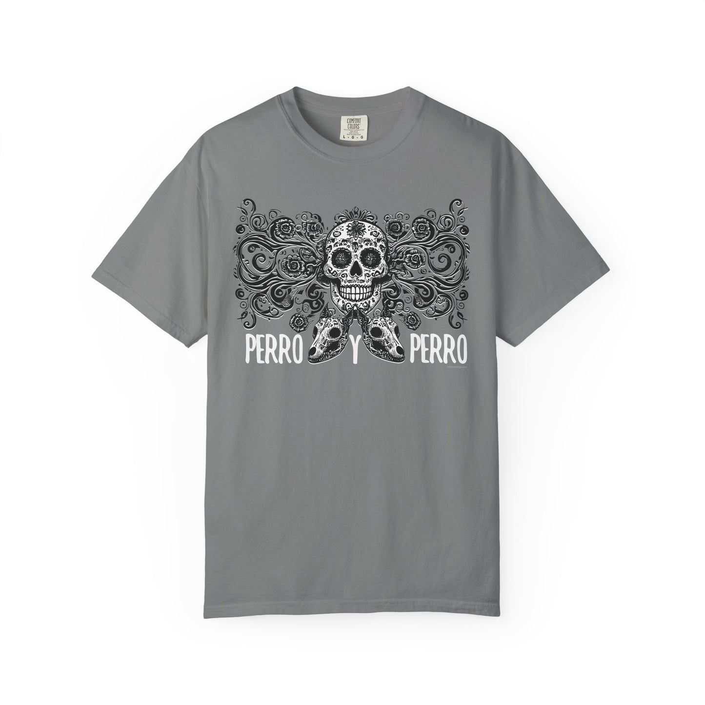 Perro y Perro T-Shirt, Dia De Los Muertos, Two Dogs
