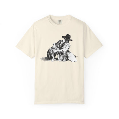 Heeler Licking Cowkid T-Shirt - Unisex