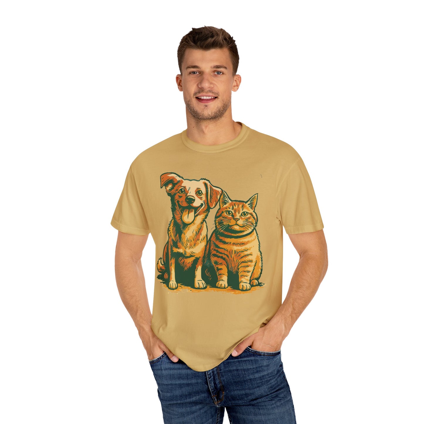 Odie and His Fat Cat Super-Soft Ranch Buddies TShirt