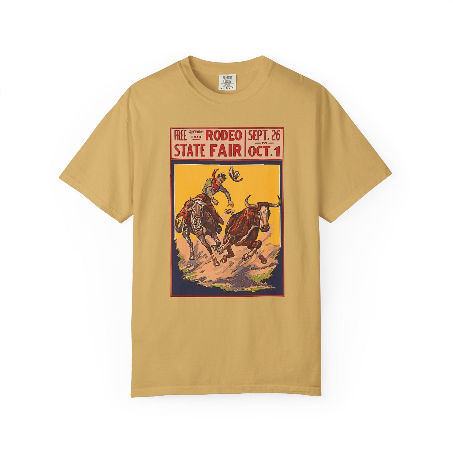 Vintage Rodeo Tee State Fair Garment-Dyed T-shirt