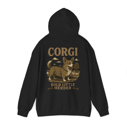 Corgi Western Hoodie Cowdog