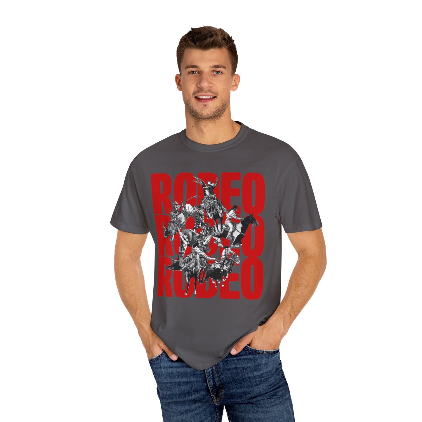 Rodeo Event T-Shirt - Unisex Garment-Dyed