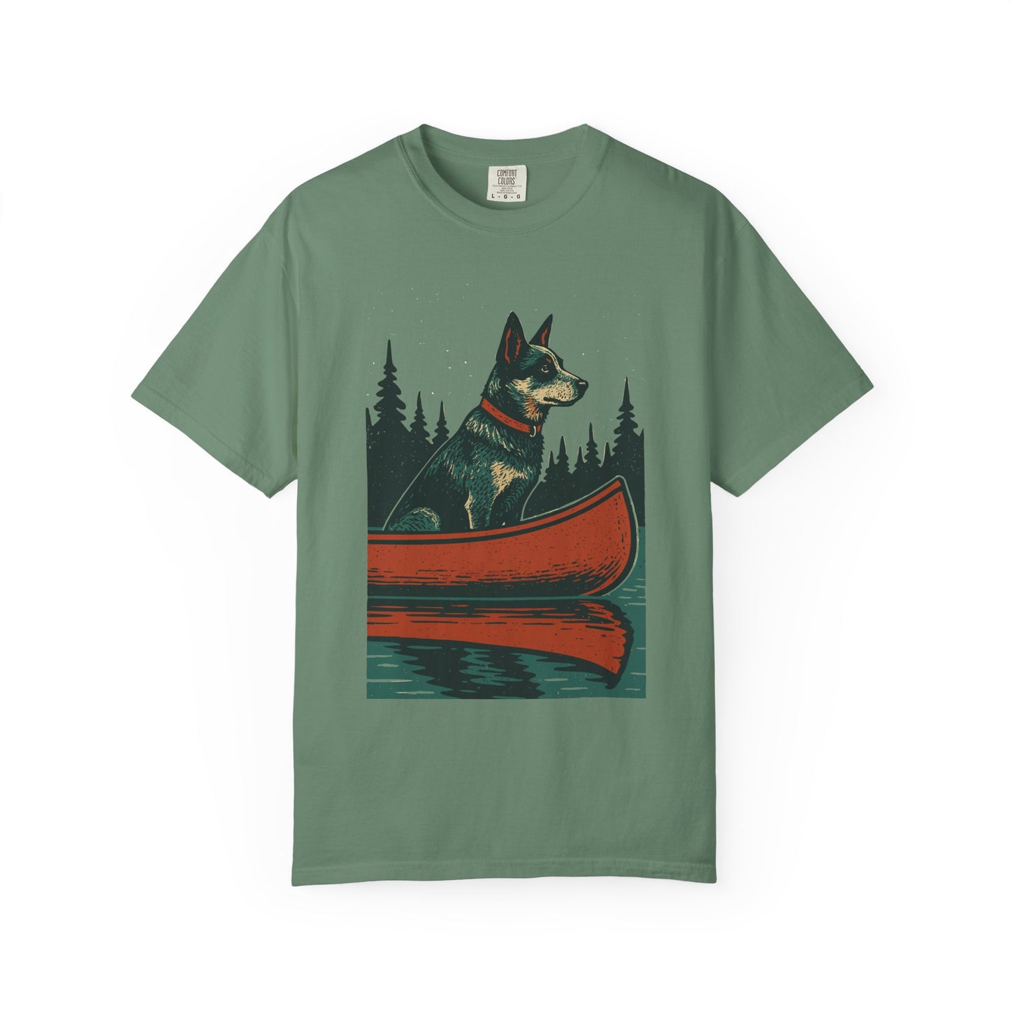 The Heeler and the Canoe T-Shirt