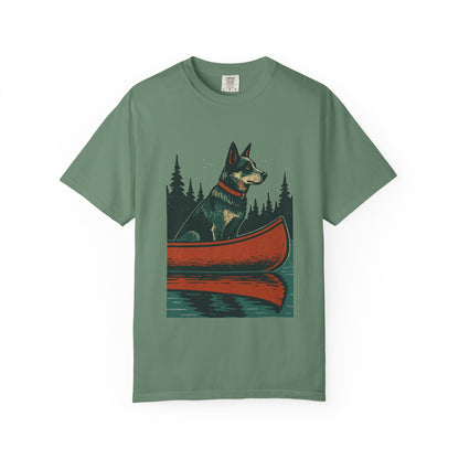 The Heeler and the Canoe T-Shirt
