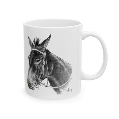 Mule "Big Ben" Ceramic Mug 11oz