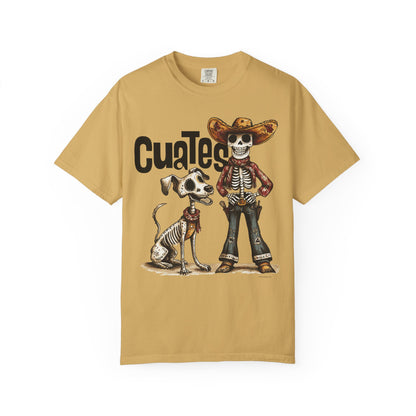 Cowboy and Cowdog Dia de los Muertos T-shirt