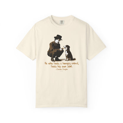 Vintage Chaplin Kindness Cowdog T-shirt