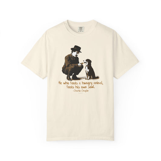 Vintage Chaplin Kindness Cowdog T-shirt