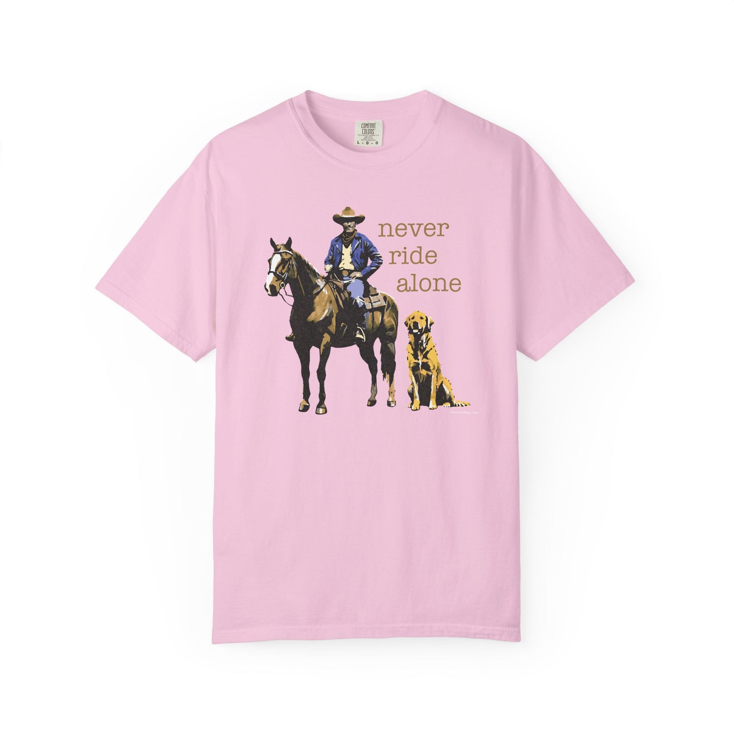Never Ride Alone Tee Shirt