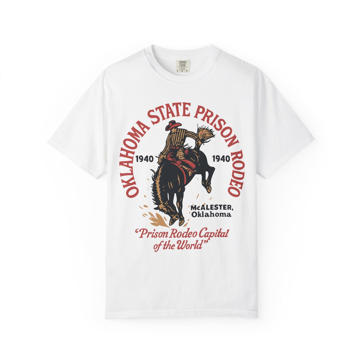 Oklahoma State Prison Rodeo – Rodeo Capital of the World TShirt