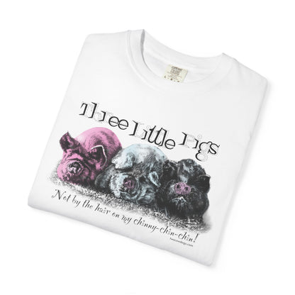 Three Little Pigs Garment-Dyed T-shirt