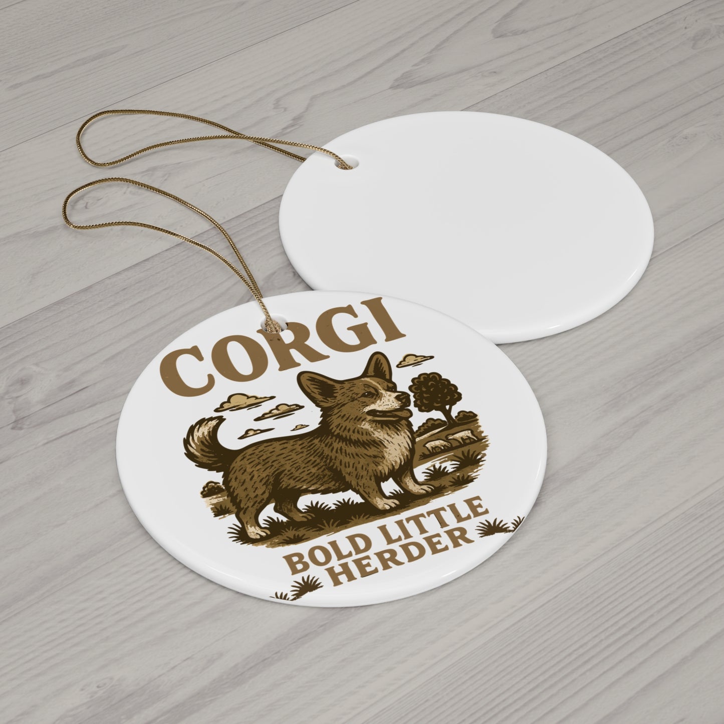 Corgi Dog Ornament