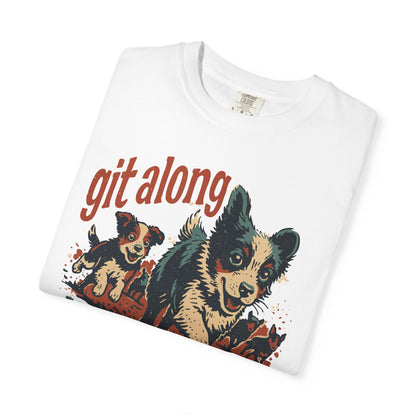 Git Along Little Dogies – Cowdog Pup TShirt